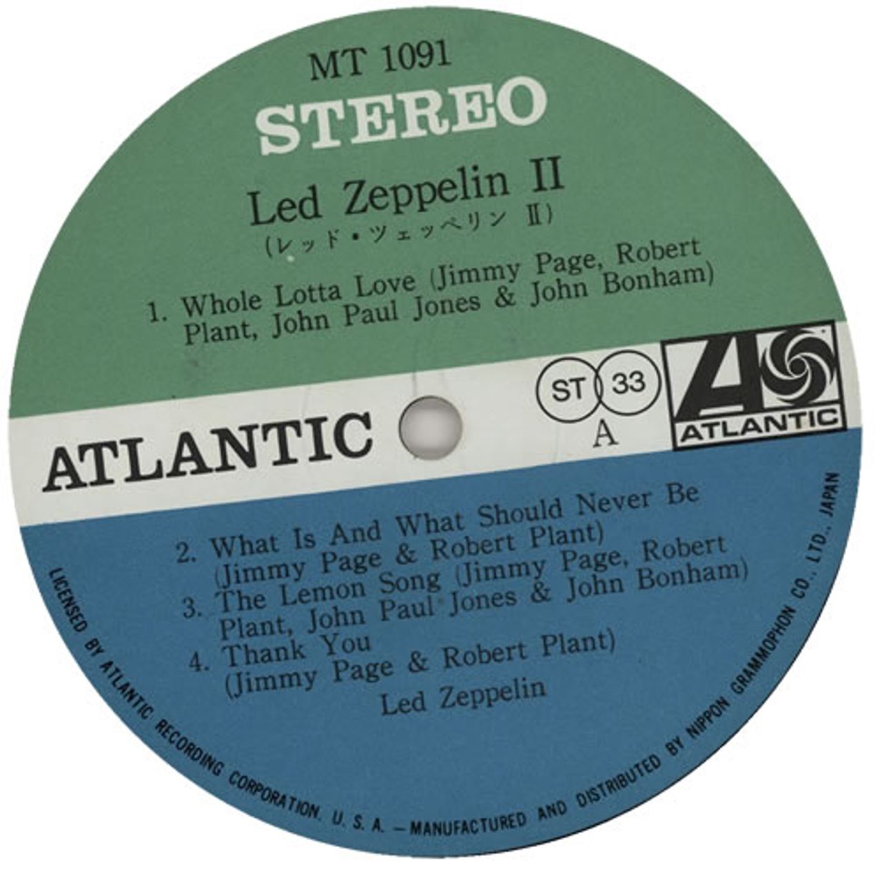 Led Zeppelin II. LED ZEPPELIN. Vinilo.