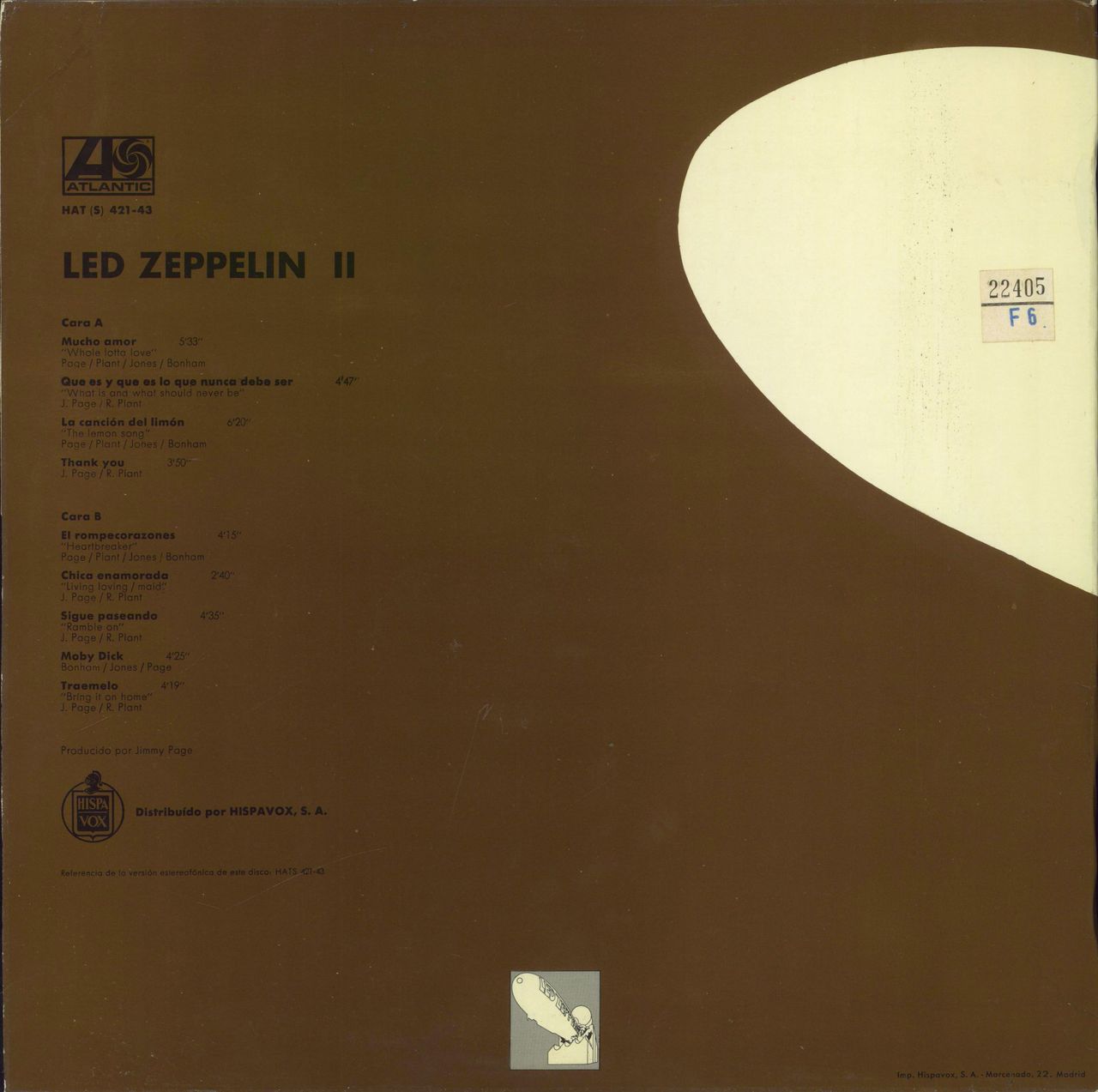 Led Zeppelin - Vinilo Led Zeppelin II