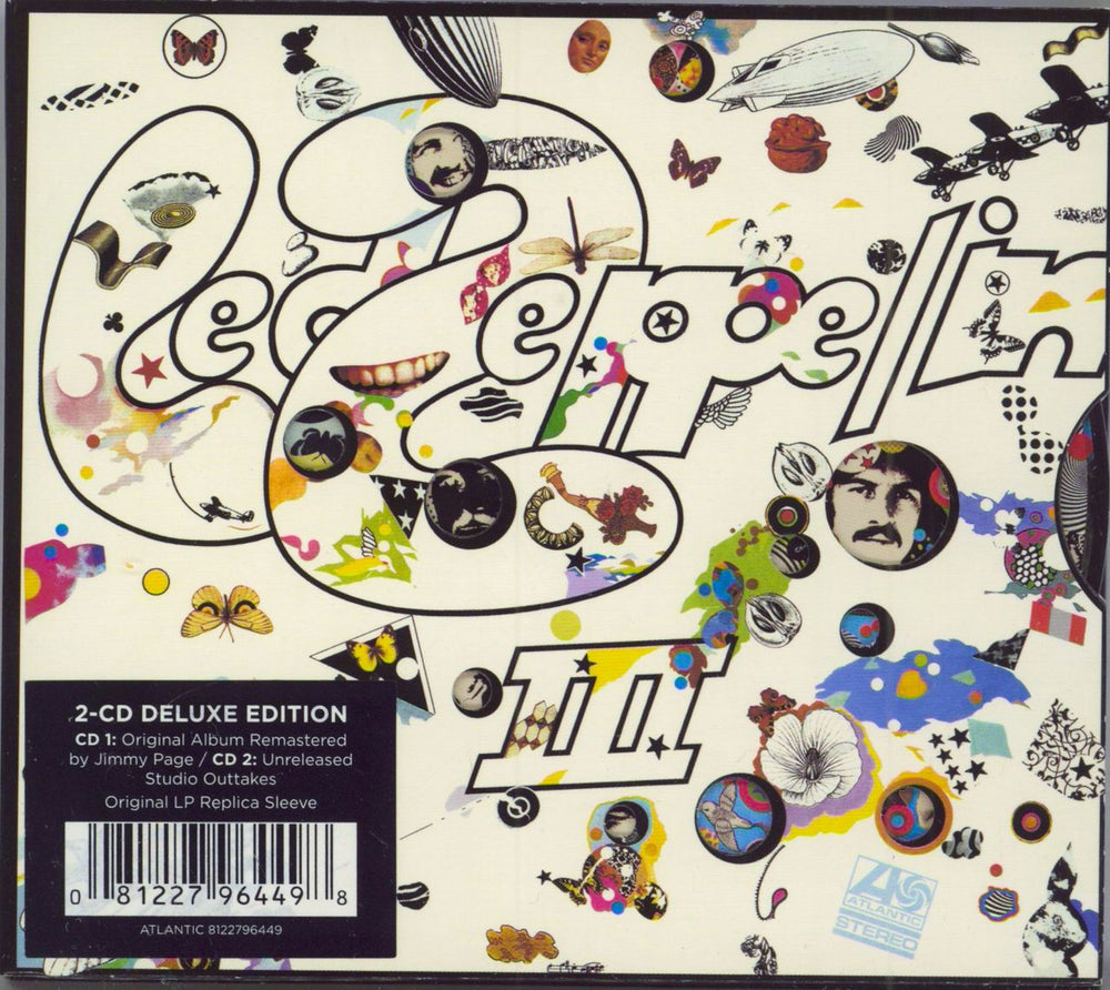 Led Zeppelin Led Zeppelin III: Deluxe Edition UK 2 CD album set (Double CD) 8122796449