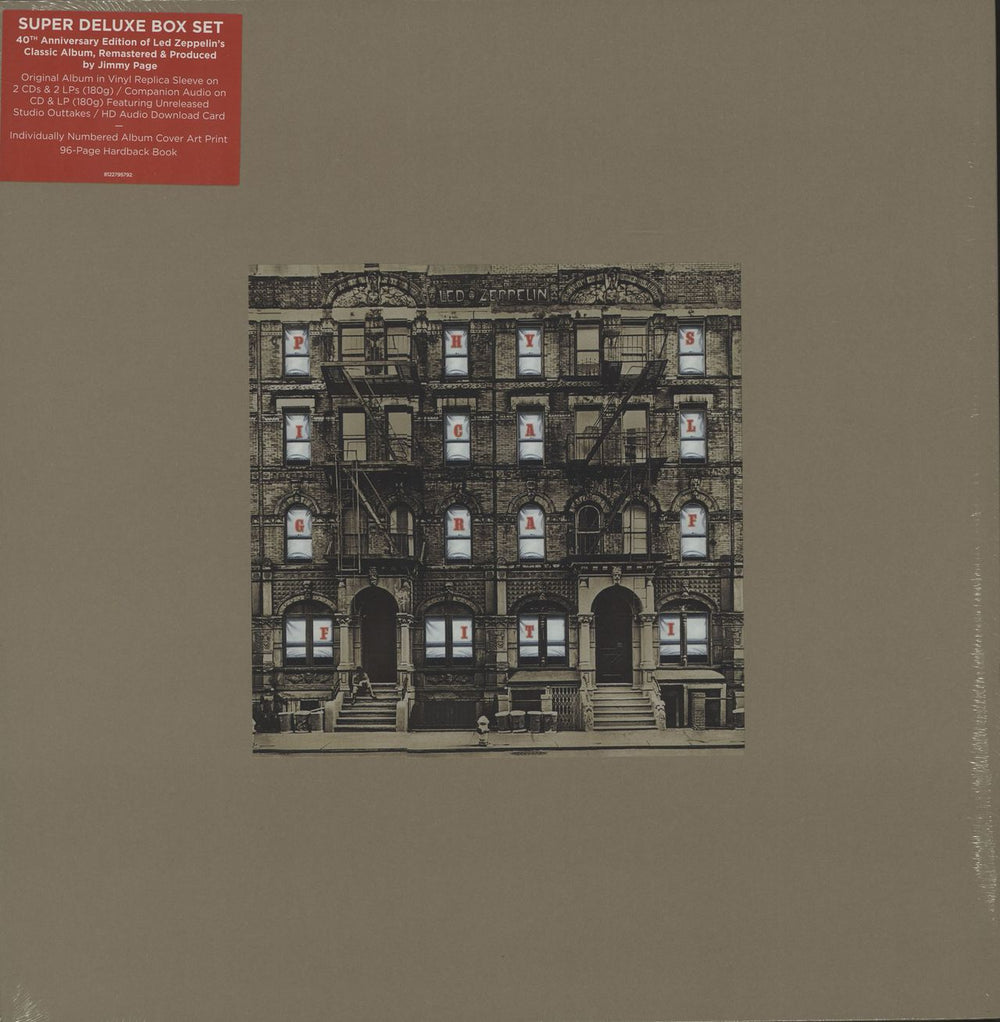 Led Zeppelin Physical Graffiti - Numbered Super Deluxe Boxed Set UK Vinyl Box Set 81227957926