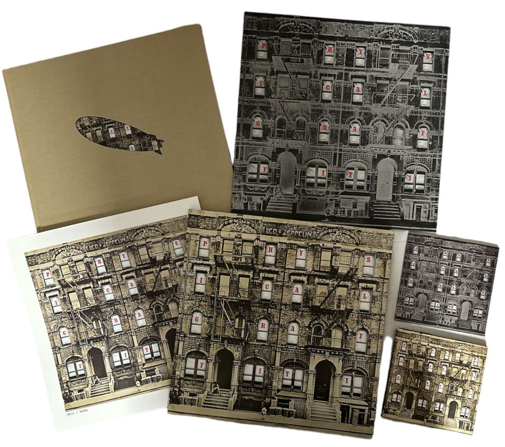 Led Zeppelin Physical Graffiti - Super Deluxe Edition - EX UK Vinyl Box Set ZEPVXPH820333