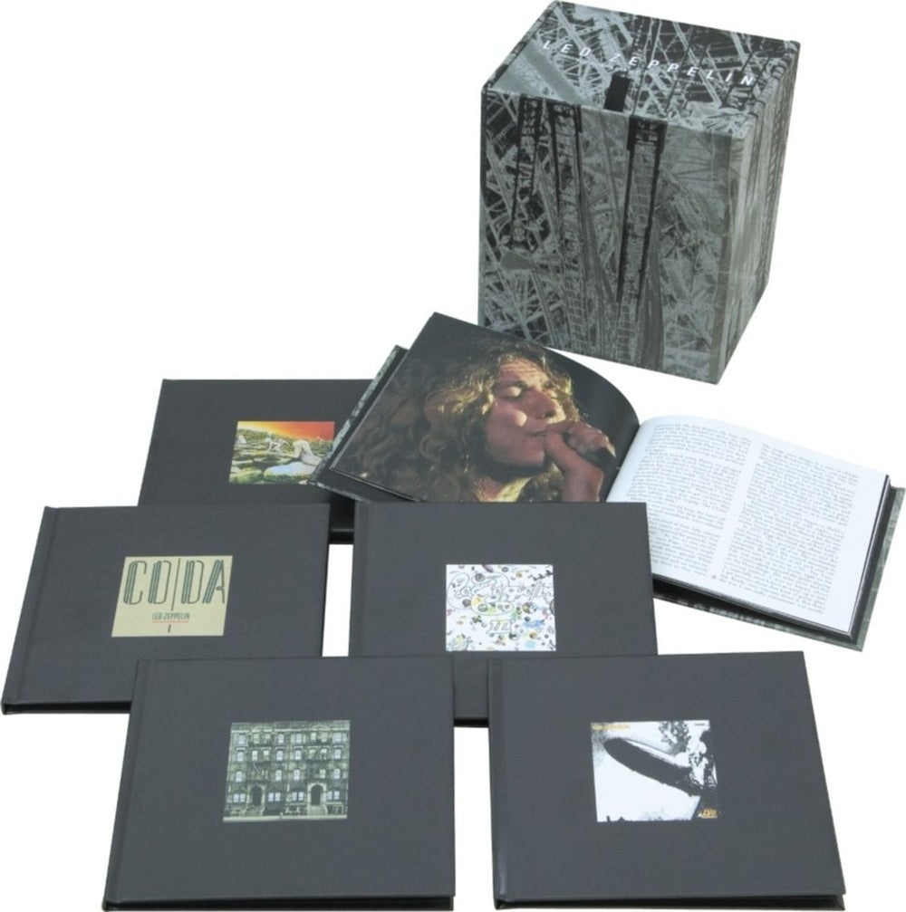 Led Zeppelin The Complete Studio Recordings - Hype Stickered US CD Album Box Set