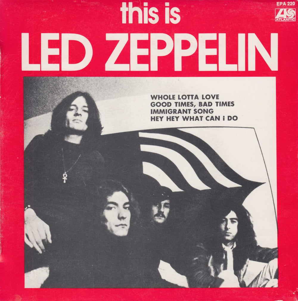 Led Zeppelin This Is Led Zeppelin - EX Australian 7" vinyl single (7 inch record / 45) EPA220