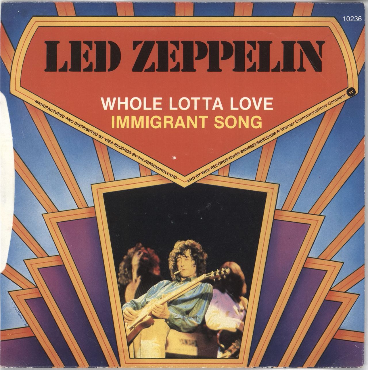 Led Lotta Love Belgian 7" — RareVinyl.com