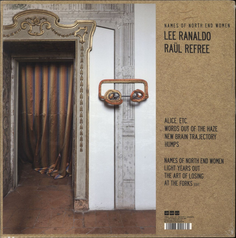 Lee Ranaldo Names Of North End Women - Sealed UK vinyl LP album (LP record) 5400863021764