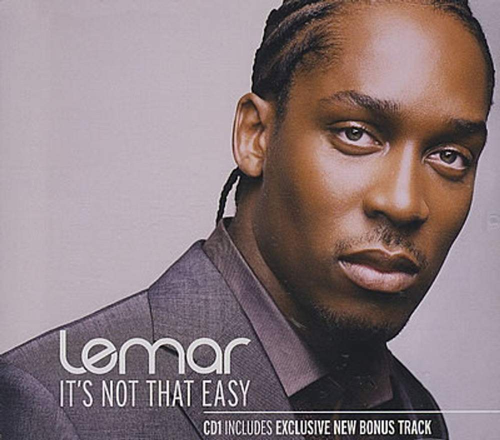 Lemar It's Not That Easy UK 2-CD single set (Double CD single) 82876894632/652