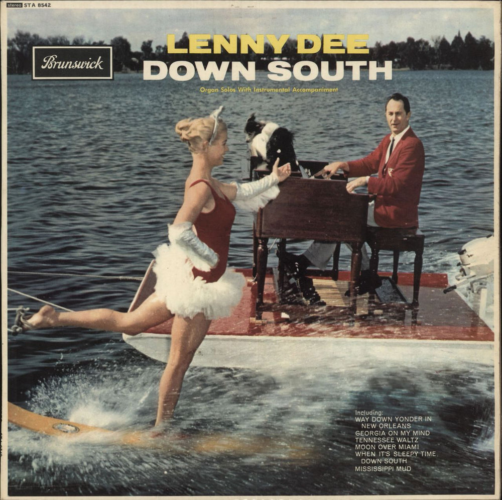 Lenny Dee Down South UK vinyl LP album (LP record) STA8542