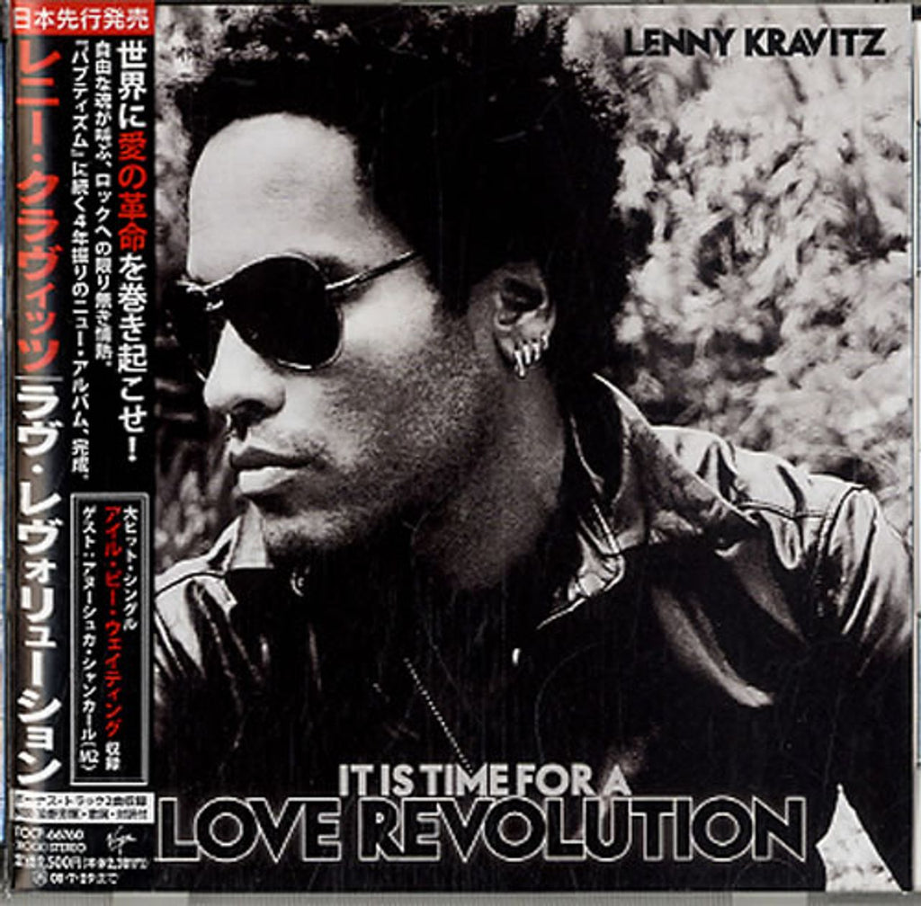 Lenny Kravitz It Is Time For A Love Revolution Japanese Promo CD album