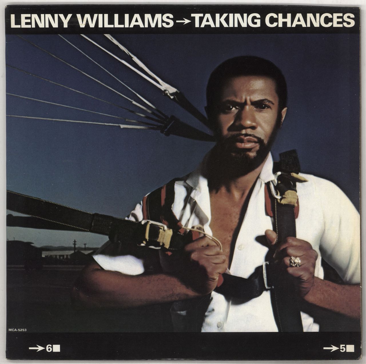 Lenny Williams Taking Chances German vinyl LP album (LP record) MCA-5253