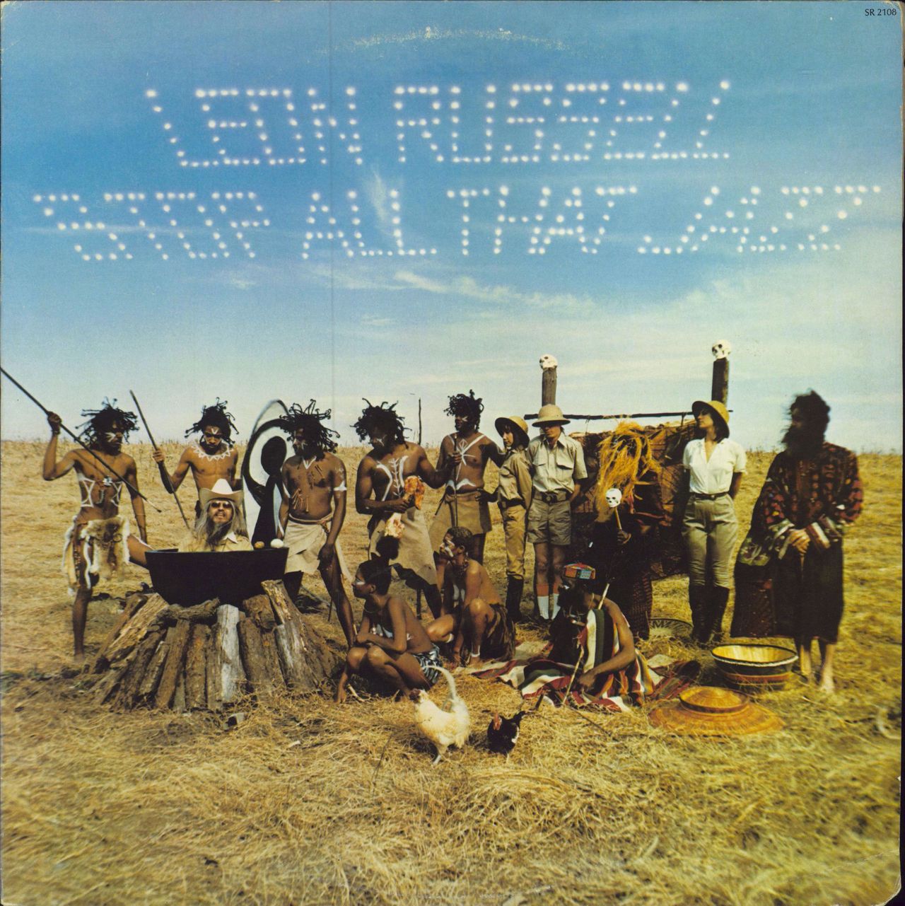 Leon Russell Stop All That Jazz US vinyl LP album (LP record) SR2108