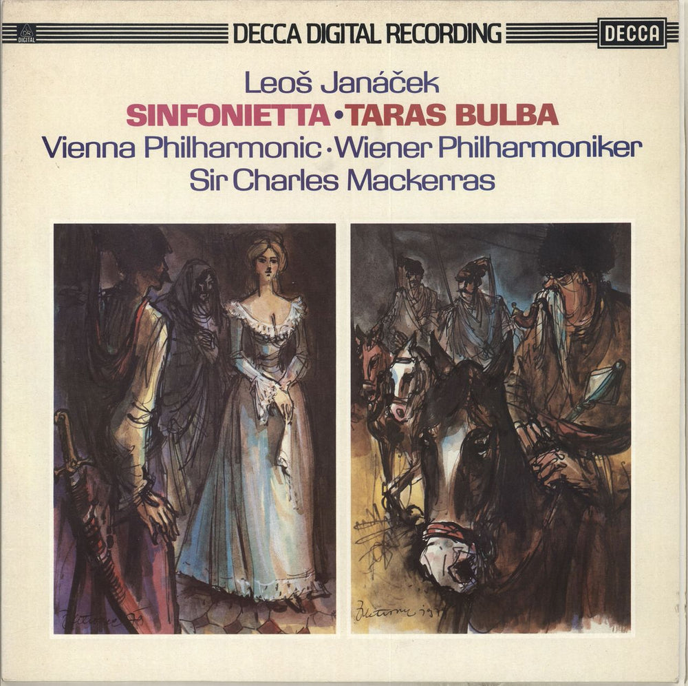 Leoš Janácek Sinfonietta / Taras Bulba UK vinyl LP album (LP record) SXDL7519