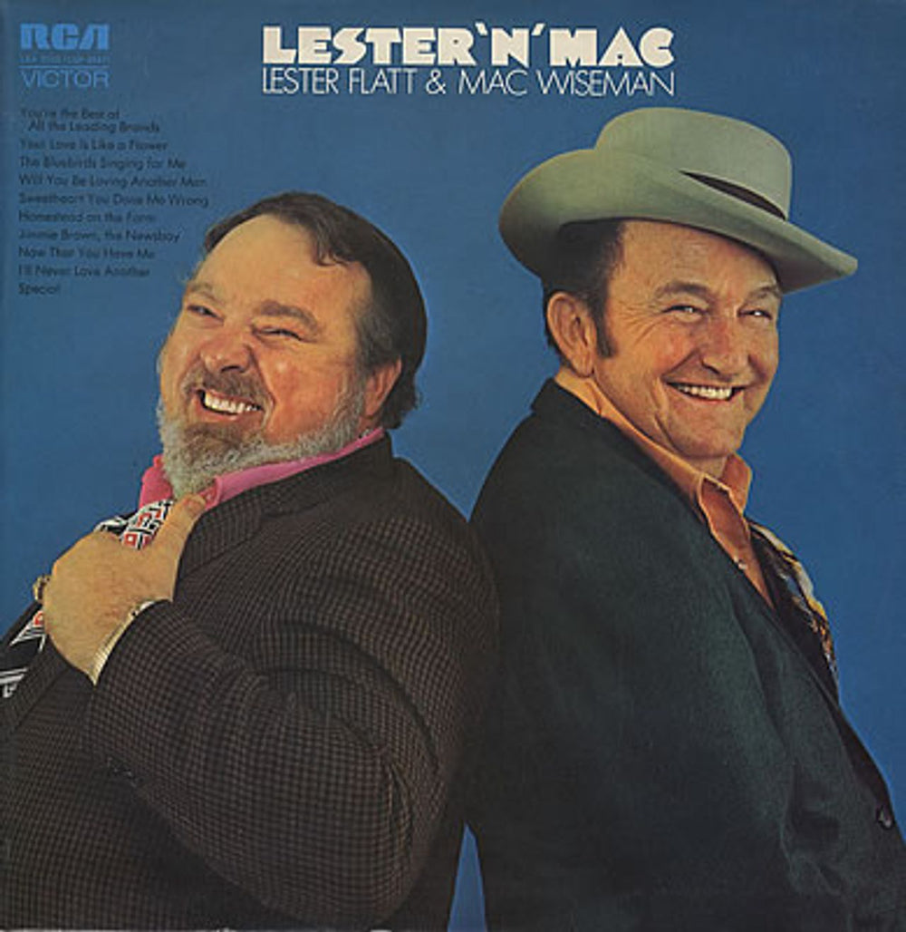 Lester Flatt Lester 'n' Mac UK vinyl LP album (LP record) LSA3103