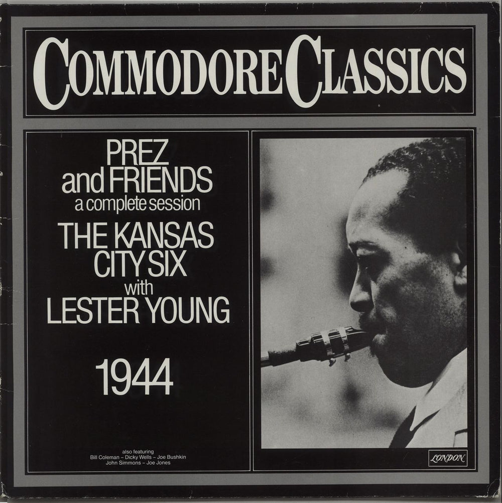 Lester Young Prez And Friends - A Complete Session German vinyl LP album (LP record) 6.24292