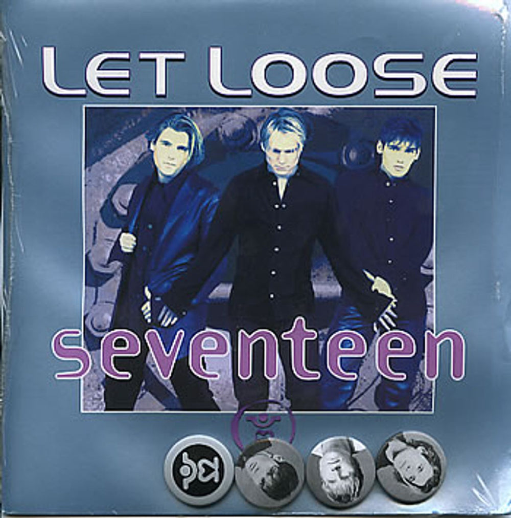 Let Loose Seventeen + Badges UK 7" vinyl single (7 inch record / 45) MER406