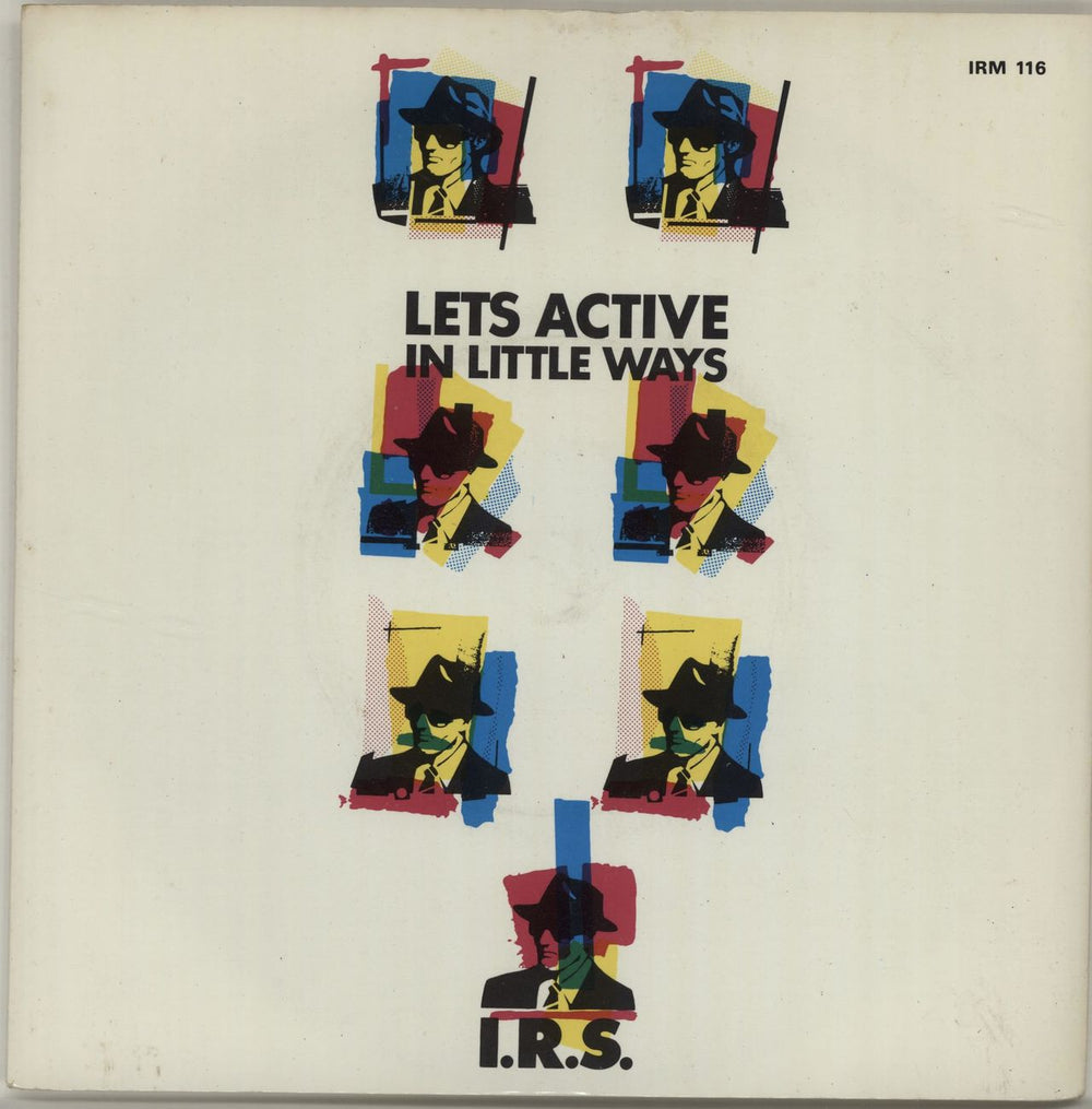 Let's Active In Little Ways UK 7" vinyl single (7 inch record / 45) IRM116