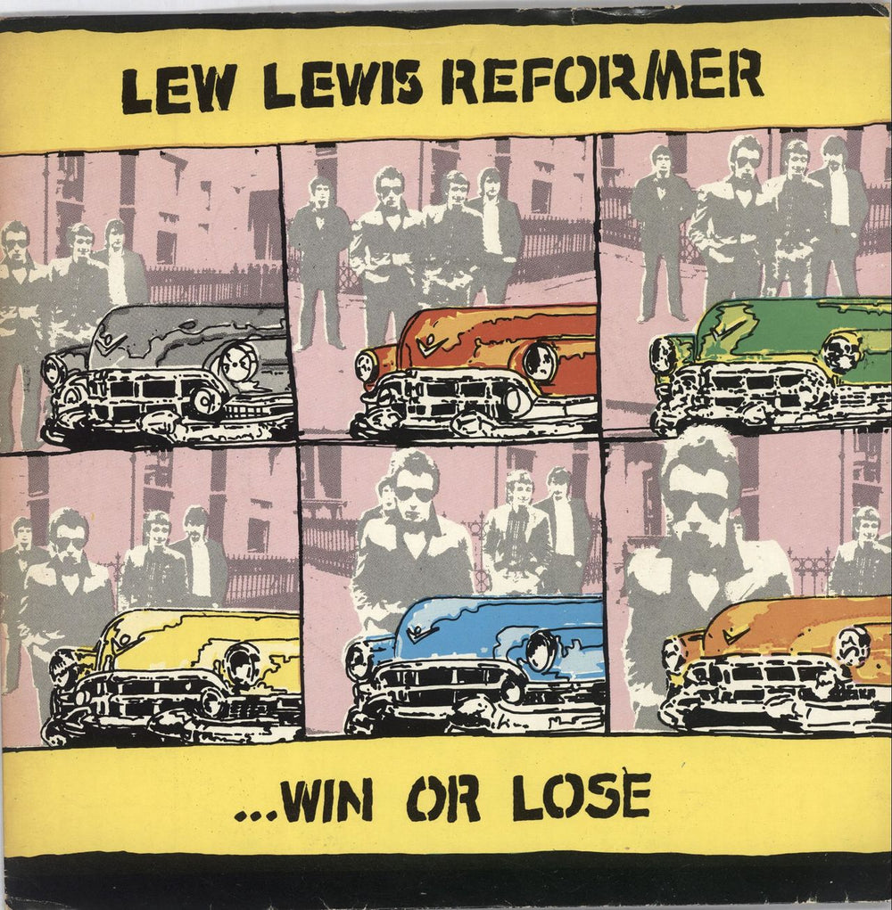 Lew Lewis Reformer Win Or Lose UK 7" vinyl single (7 inch record / 45) BUY48