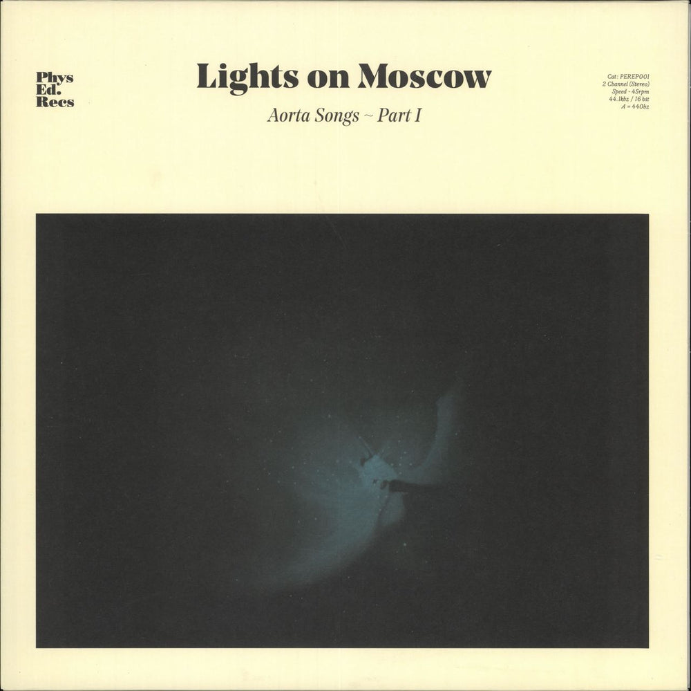 Lights On Moscow Aorta Songs - Part 1 - Clear Vinyl UK 12" vinyl single (12 inch record / Maxi-single) PEREP001