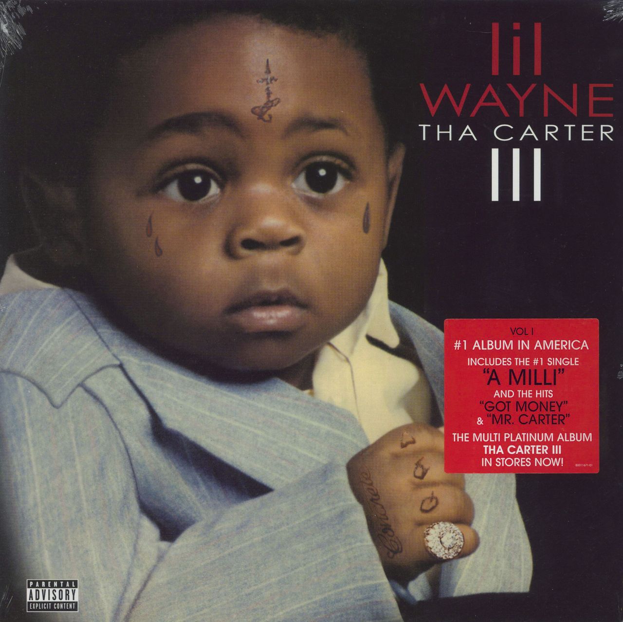 Lil Wayne Tha Carter III (Vol.1) - Sealed US 2-LP Vinyl Set — RareVinyl.com