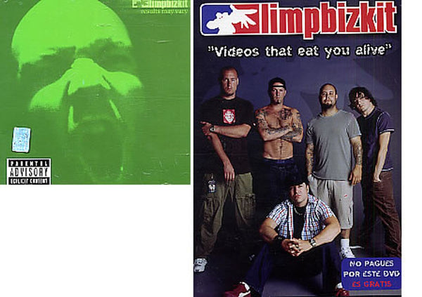 Limp Bizkit Results May Vary Mexican 2-disc CD/DVD set