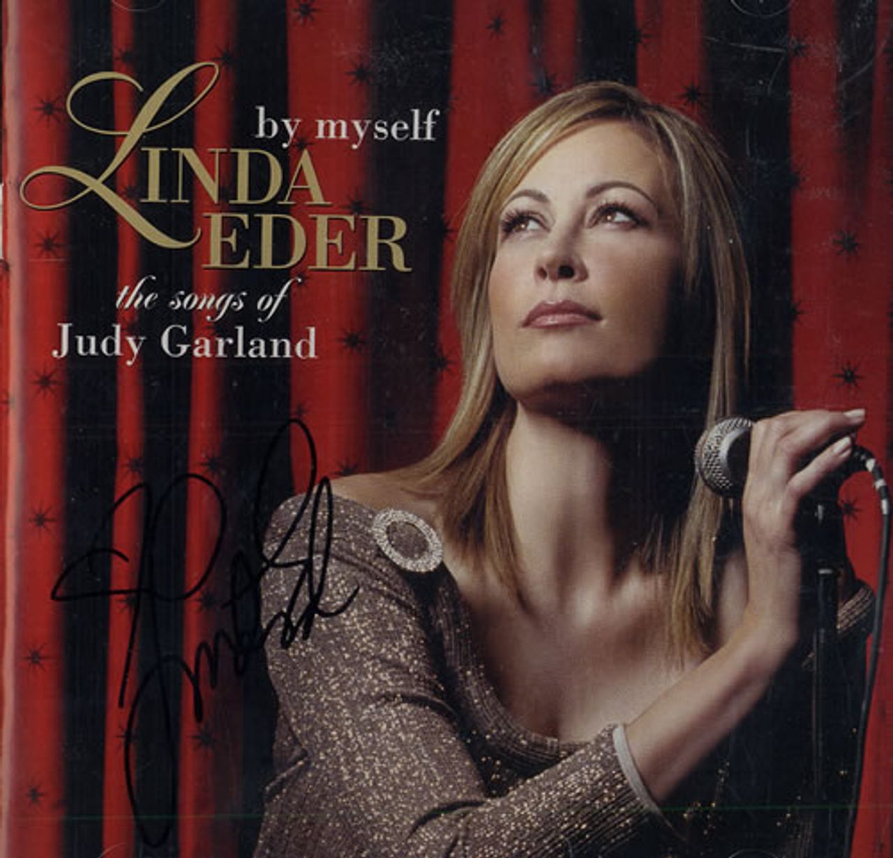 Linda Eder By Myself - Autographed US Promo CD album (CDLP) 724356334021