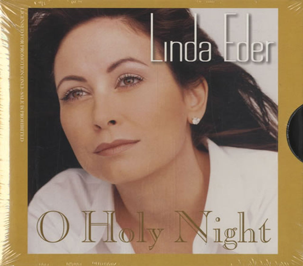 Linda Eder O Holy Night US Promo CD single (CD5 / 5") PRCD8332-2