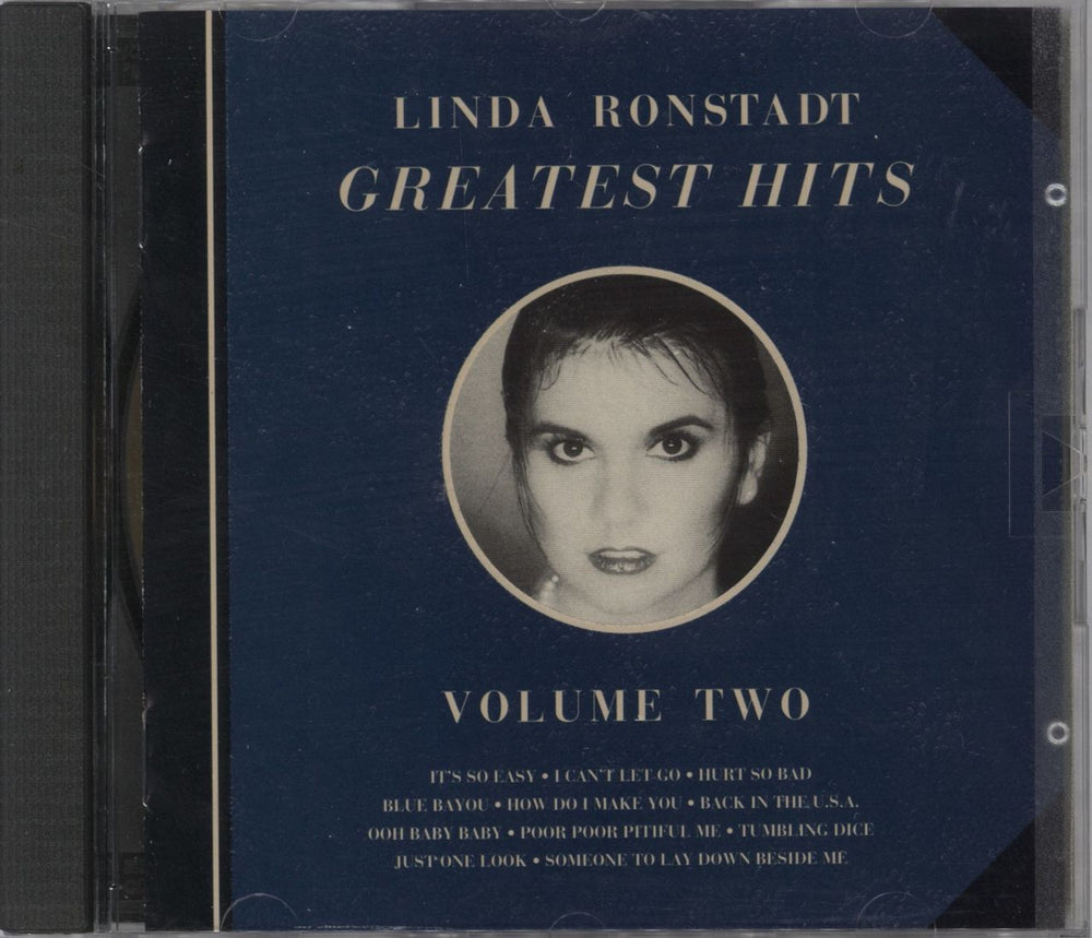 Linda Ronstadt Greatest Hits Volume Two US CD album (CDLP) GZS-1128