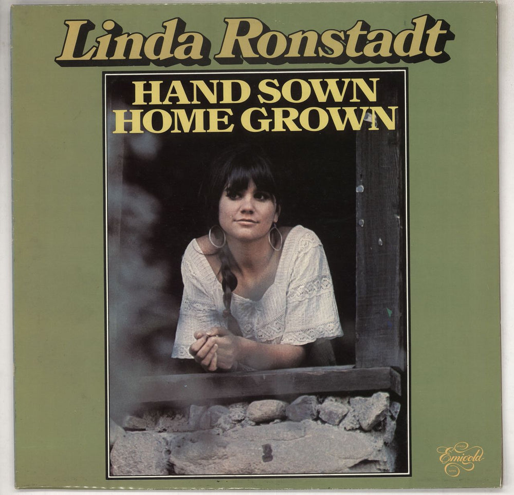 Linda Ronstadt Hand Sown Home Grown Dutch vinyl LP album (LP record) DAG112