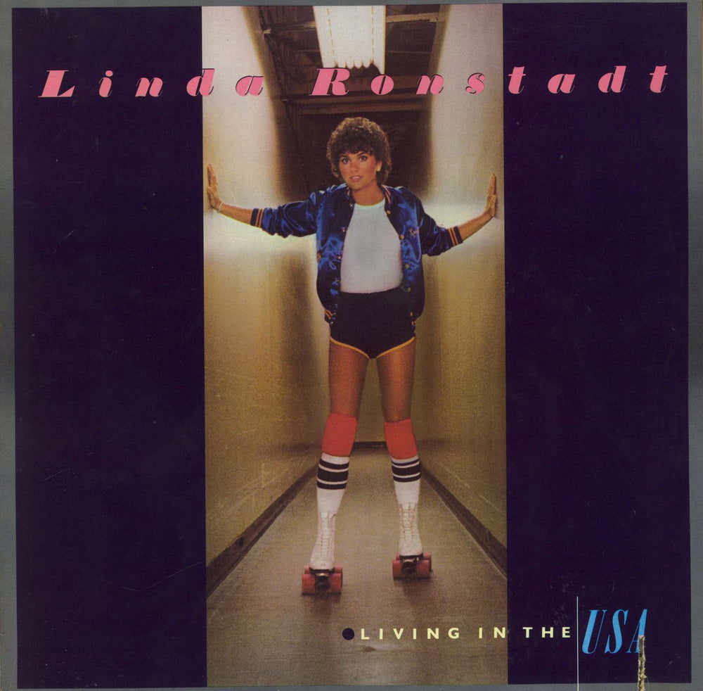 Linda Ronstadt Living In The USA US vinyl LP album (LP record) 6E-155