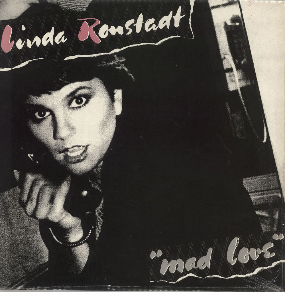 Linda Ronstadt Mad Love - shrink UK vinyl LP album (LP record) K52210