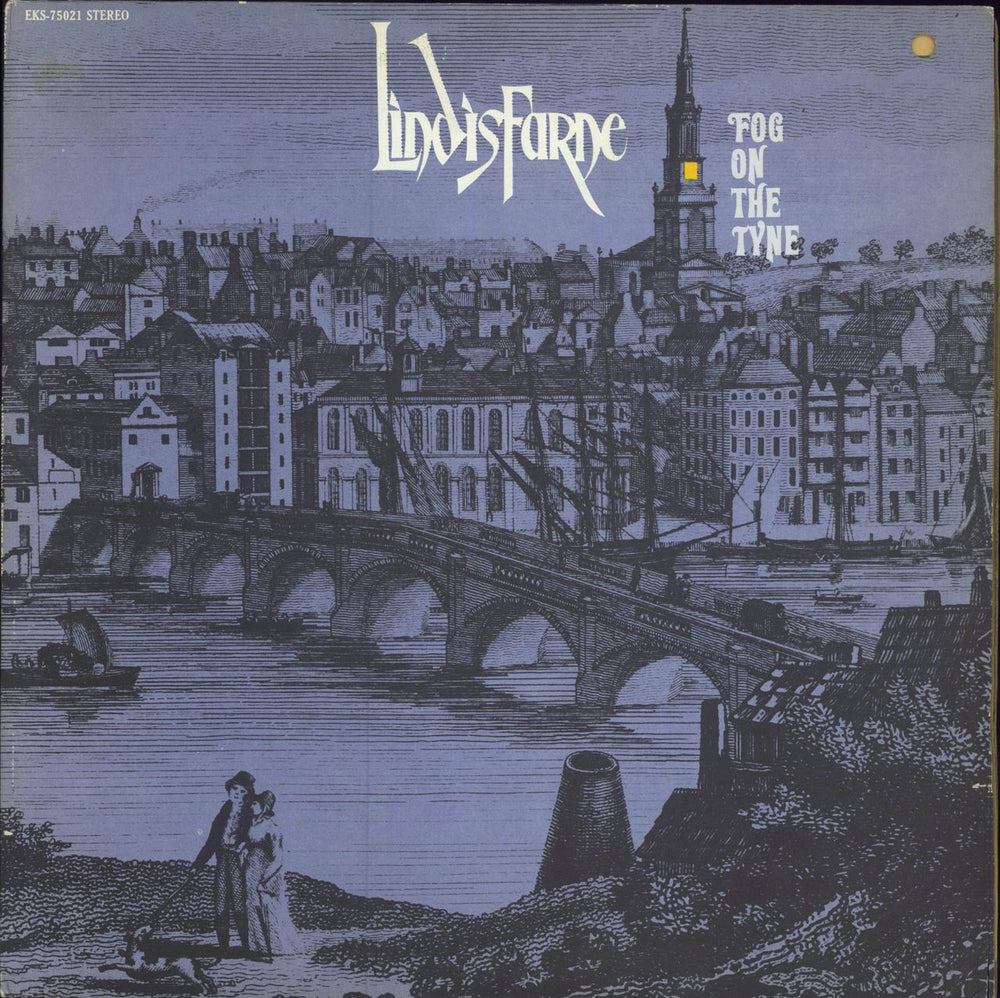 Lindisfarne Fog On The Tyne US Promo vinyl LP album (LP record) EKS-75021