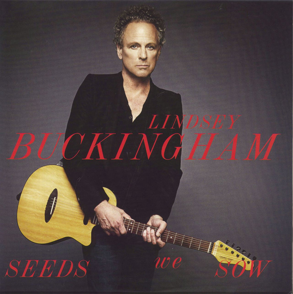 Lindsey Buckingham Seeds We Sow - Red Clear vinyl UK 2-LP vinyl record set (Double LP Album) BACK ON BLACK