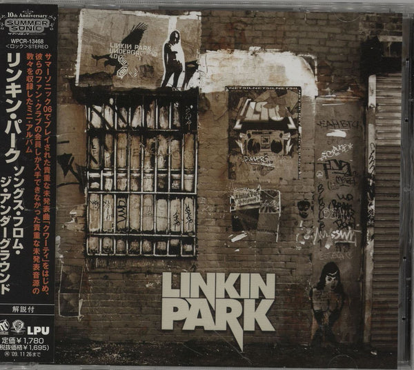 Linkin Park Songs From The Underground Japanese CD album 