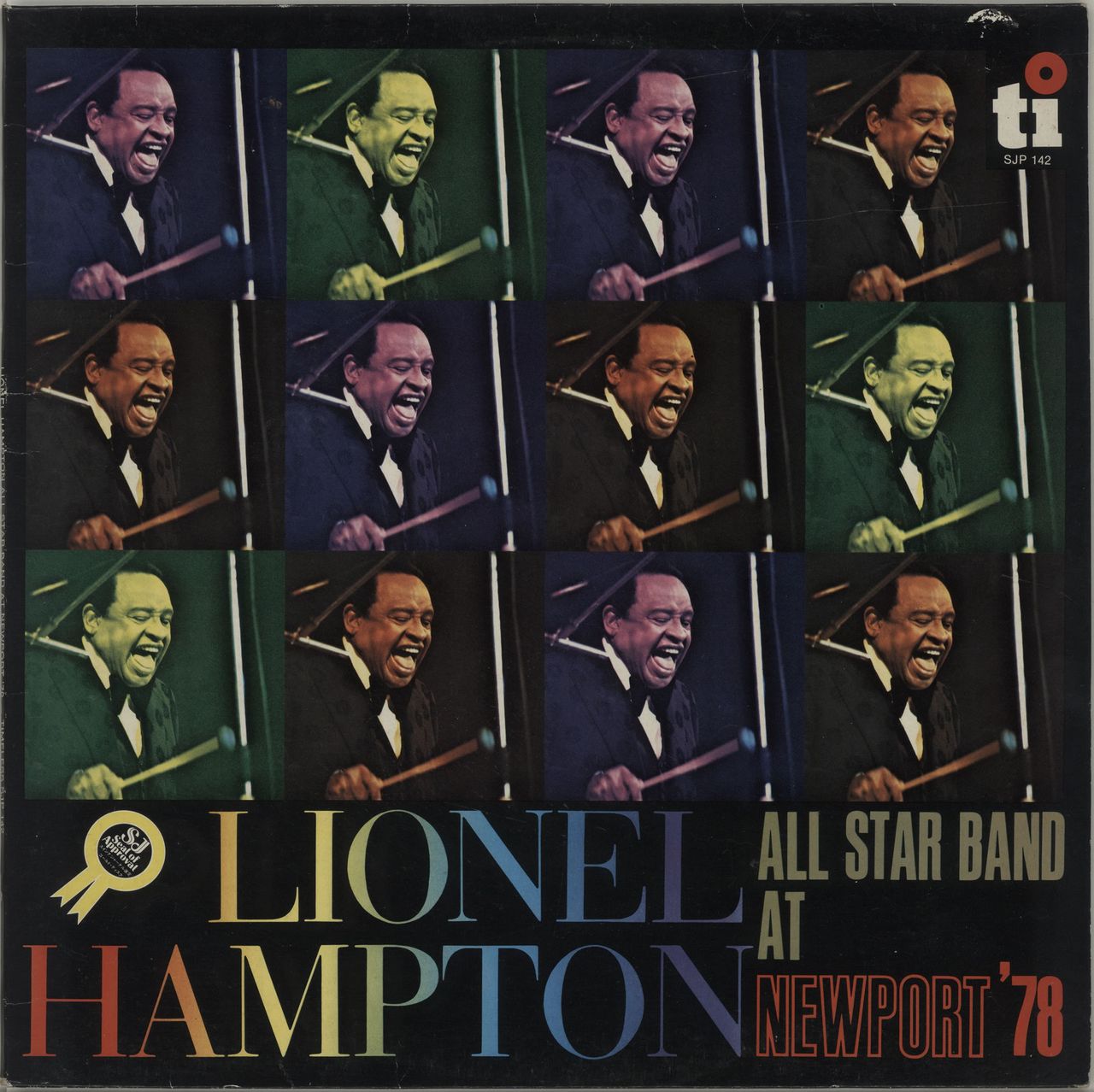 Lionel Hampton At Newport '78 US vinyl LP album (LP record) SJP142