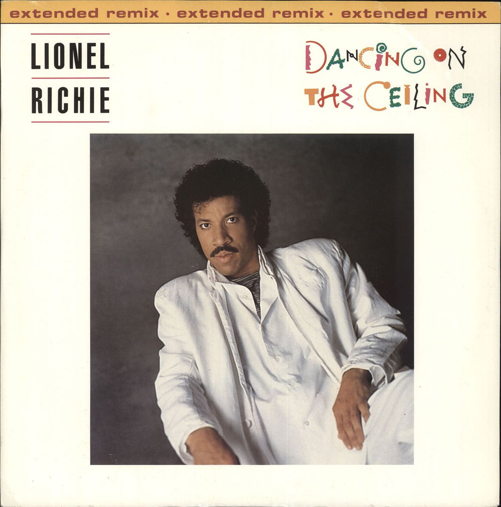 Lionel Richie Dancing On The Ceiling UK 12" vinyl single (12 inch record / Maxi-single) LIOT1R