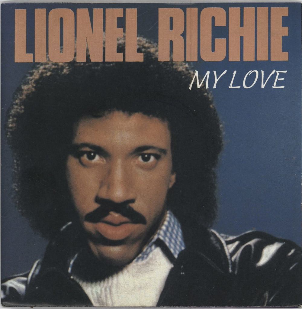 Lionel Richie My Love - Poster Sleeve UK 7" vinyl single (7 inch record / 45) TMG1300