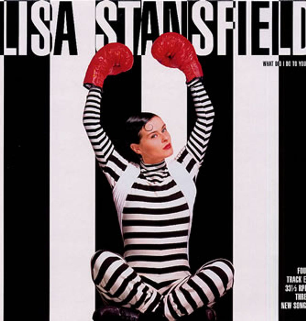 Lisa Stansfield What Did I Do To You UK 12" vinyl single (12 inch record / Maxi-single) 613168