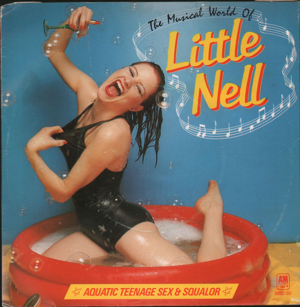 Little Nell The Musical World Of Little Nell - Red Vinyl UK 7" vinyl single (7 inch record / 45) AMS7351