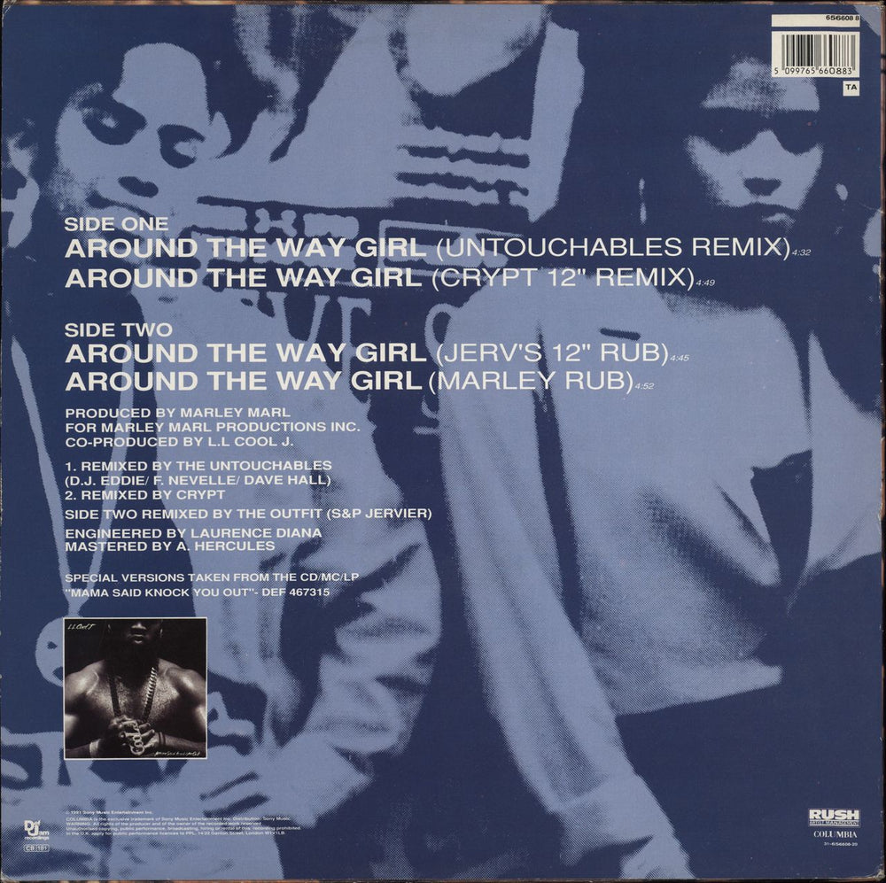 LL Cool J Around The Way Girl UK 12" vinyl single (12 inch record / Maxi-single) 5099765660883