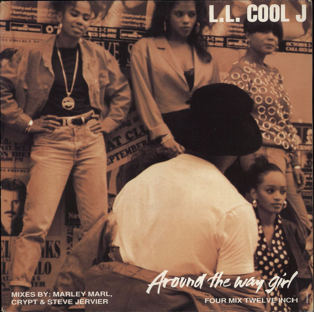 LL Cool J Around The Way Girl UK 12" vinyl single (12 inch record / Maxi-single) 6566088