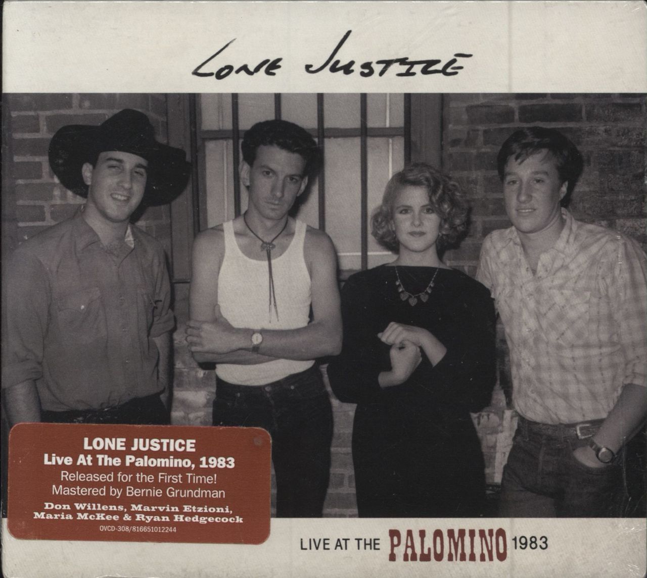 Lone Justice Live At The Palomino, 1983 - Sealed US CD album (CDLP) OVCD-308