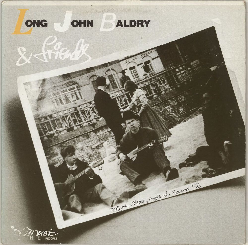 Long John Baldry Long John Baldry & Friends Canadian vinyl LP album (LP record) ML0002