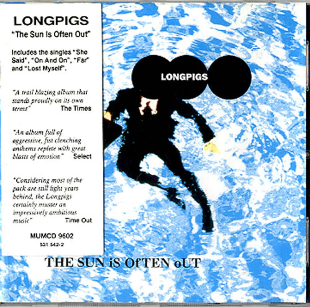 Longpigs The Sun Is Often Out UK CD album (CDLP) MUMCD9602