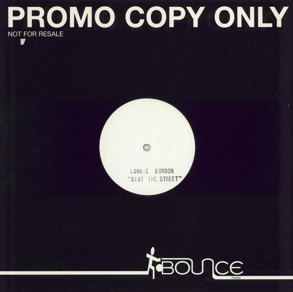 Lonnie Gordon Beat The Street - Almighty & Freeway Mixes UK Promo 12" vinyl single (12 inch record / Maxi-single) BUCV002