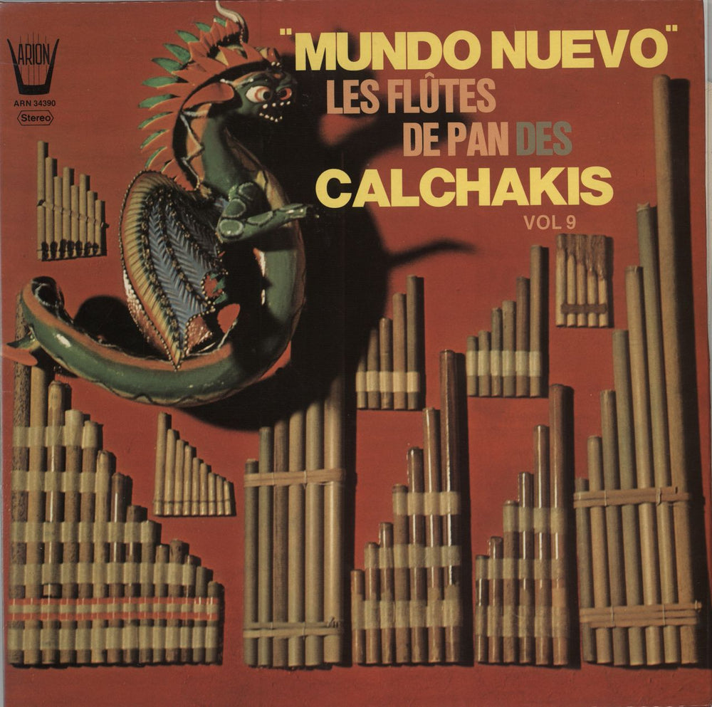 Los Calchakis Mundo Nuevo French vinyl LP album (LP record) ARN34390