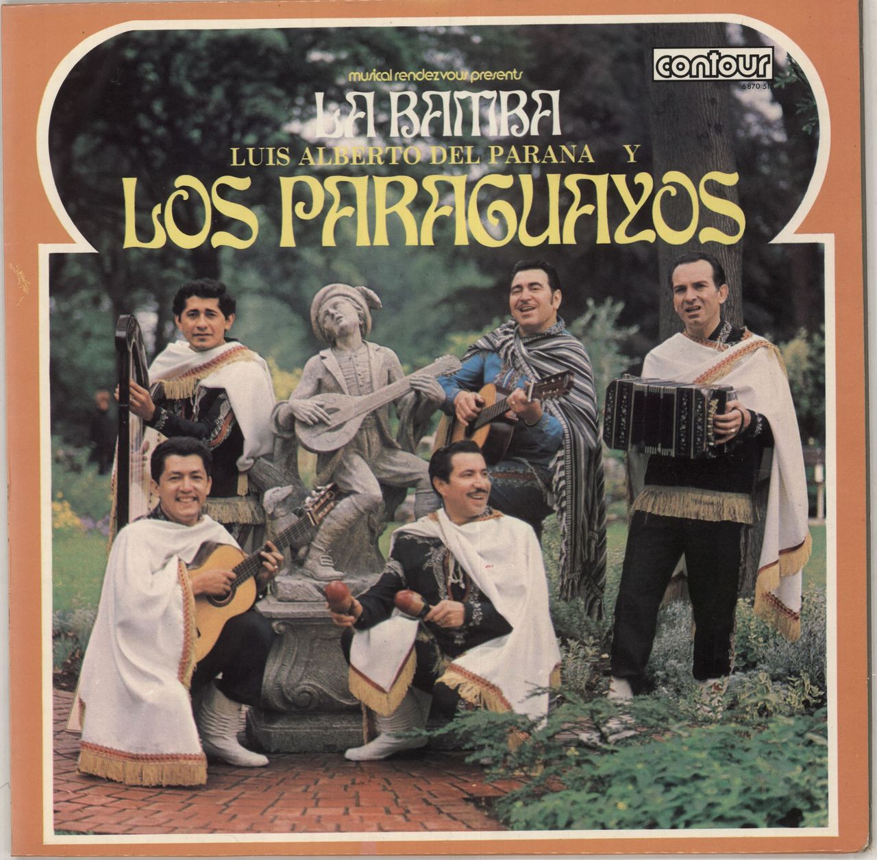 Los Paraguayos La Bamba UK vinyl LP album (LP record) 6870515