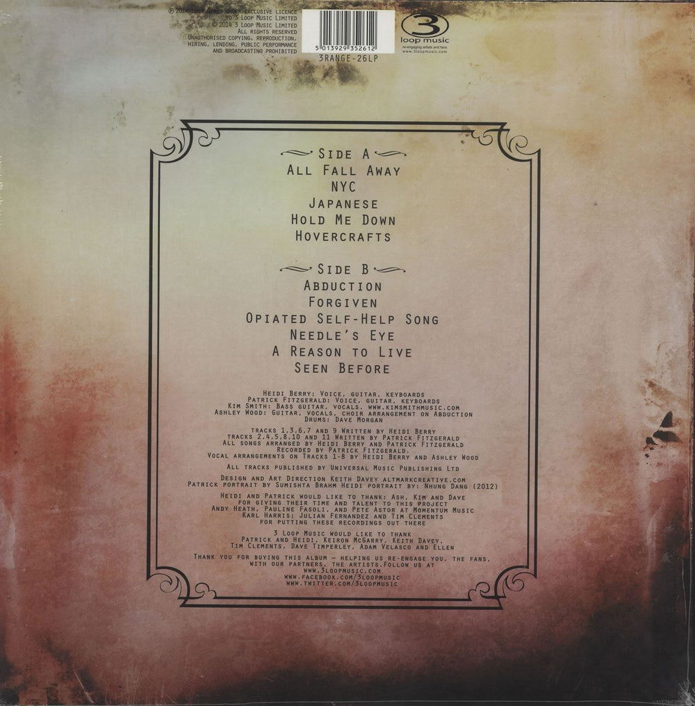 Lost Girls Lost Girls UK vinyl LP album (LP record) 5013929352612