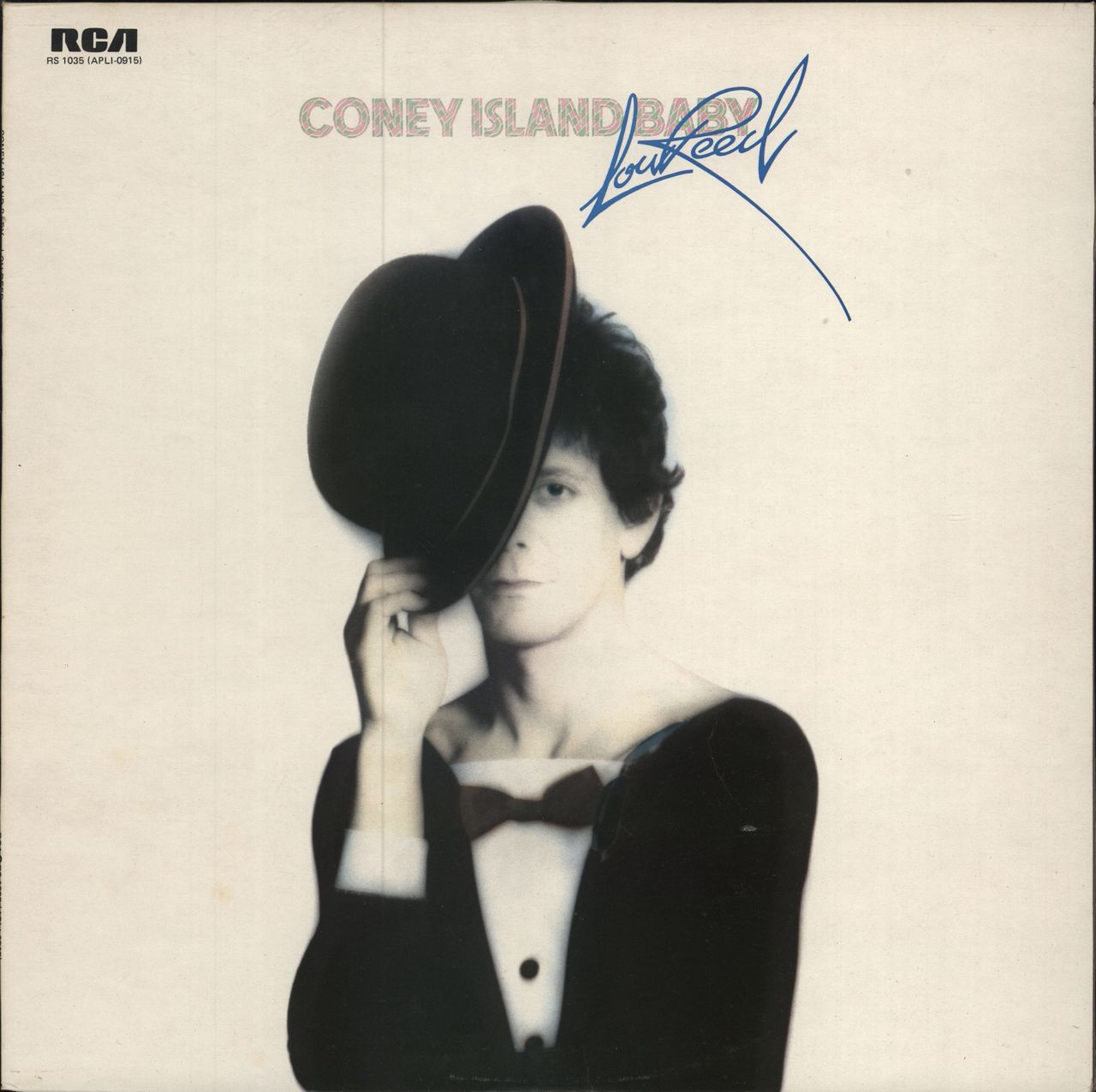 Lou Reed Coney Island Baby - EX UK vinyl LP album (LP record) RS1035