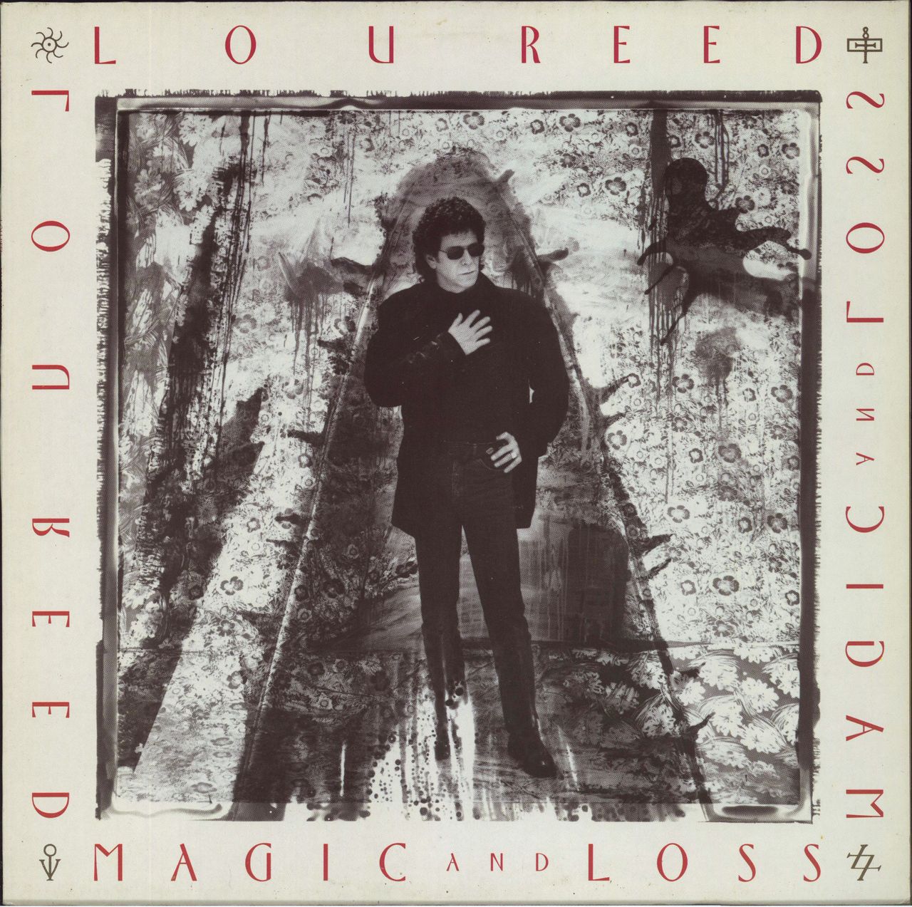 Lou Reed Magic And Loss UK vinyl LP album (LP record) WX435