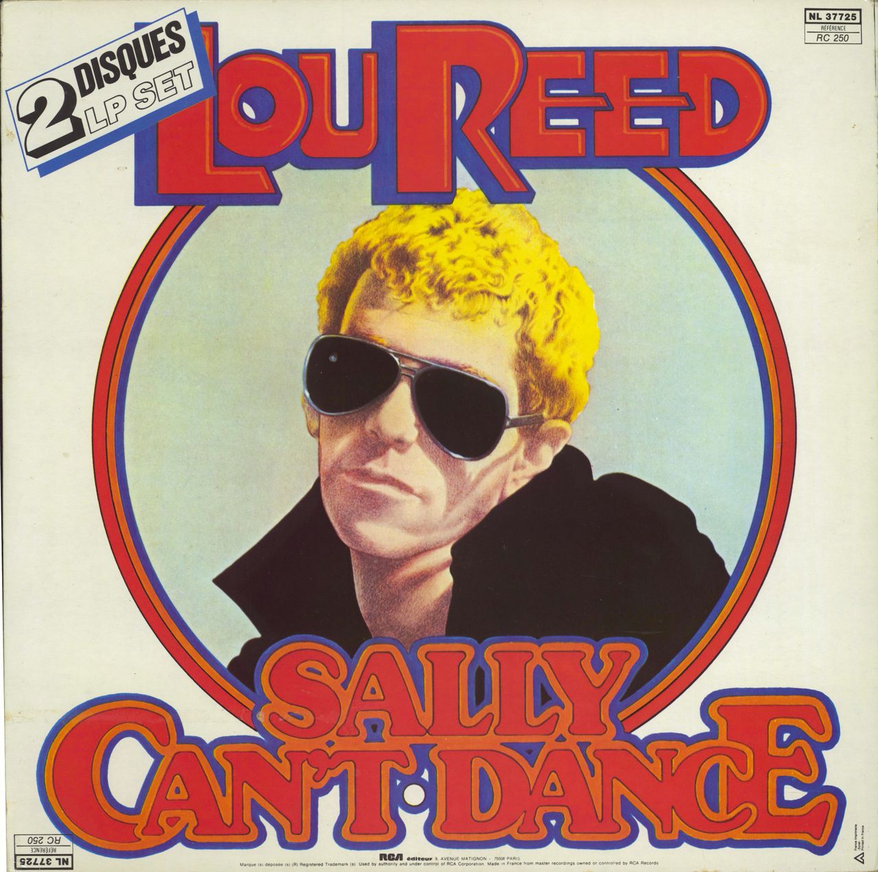 Lou Reed Sally Can't Dance / I Can't Stand It French 2-LP vinyl record set (Double LP Album)