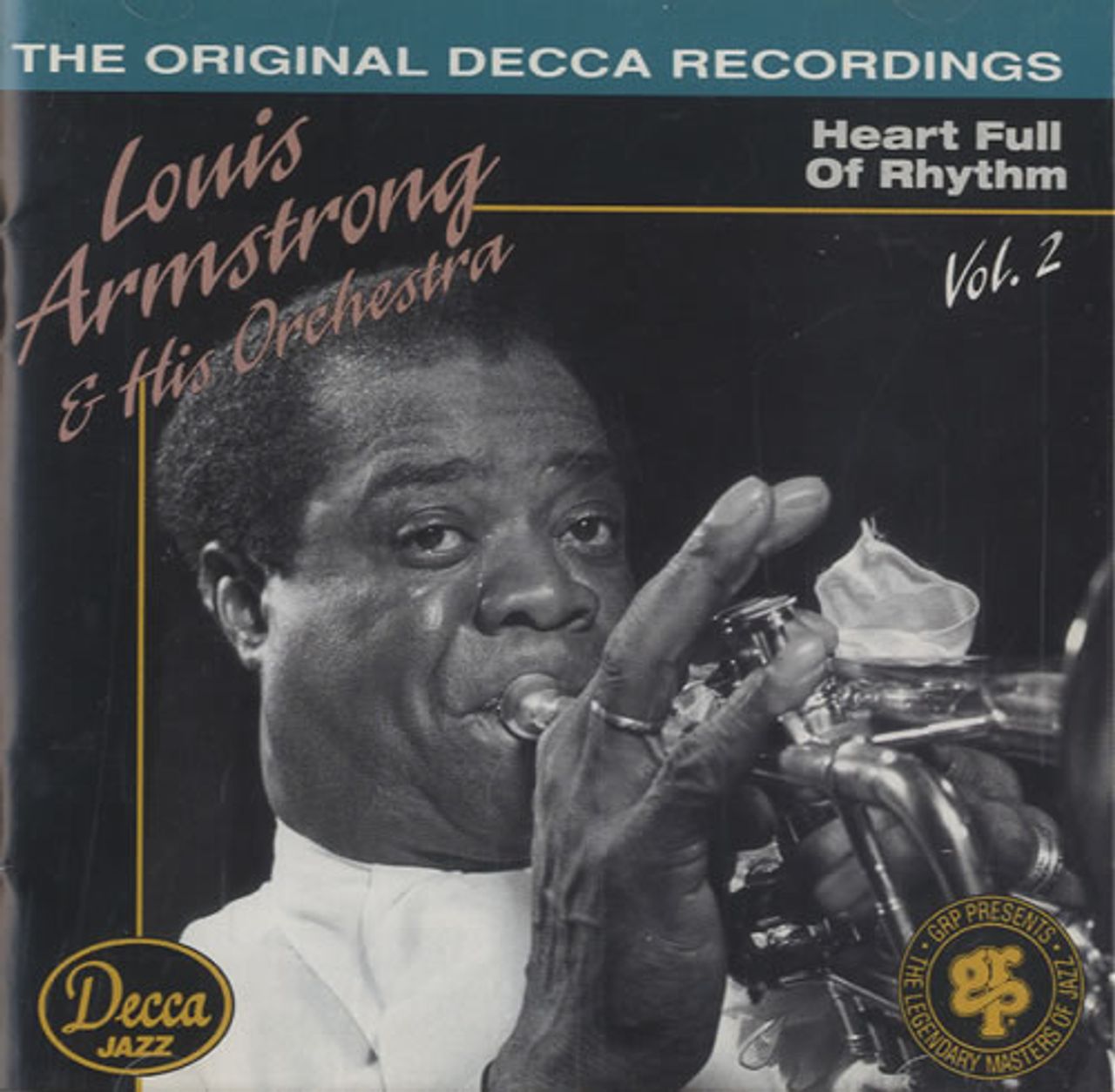 Louis Armstrong Heart Full Of Rhythm Vol. 2 (1936-38) US CD album (CDLP) GRD-620